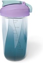 Protein-Shaker-Flasche hält bis zu 20oz,No Blending Ball oder Whisk,BPA frei,Portable Pre Workout Whey Protein Drink Cup,Blender Shaker-Flasche zum Mischen von Cocktails、smoothies、shakes (blau)