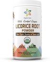Bio Aura Licorice Wurzelpulver 16Oz -1Lb. Natürliche Verdauungs- und Immununterstützung. Verbessert die Gesamtgesundheit. 100% Natural und Raw Superfood Supplement. Keine GMO. Glutenfrei.