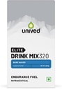 Unived Elite Drink Mix 320 | High Calorie Energy Drink | 2:1 Ratio & 80g Kohlenhydrate mit 1705mg Essential Electrolytes | Endurance Sportgetränk, Bare Naked, 6 Pack