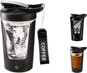 Elektrische Protein Shaker Bottle, Portable Mixer Cup, USB C wiederaufladbar, BPA-Free Tritan, 450ml/16oz, 500mAh, für glatte Shakes