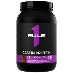 Regel 1 Casein Protein - 25g Protein und 11g EAAs Pro Serving from Slow-Release Micellar Casein for Overnight Recovery and Sustained Delivery Between Meals (2 Pounds*, Chocolate Fudge)