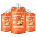 Designer Wellness Protein Smoothie, Real Fruit, 12g Protein, Low Carb, Zero Added Sugar, Gluten-Free, Non-GMO, Keine künstlichen Farben oder Flavors, Tropical, 12 Count