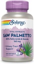 SOLARAY Saw Palmetto Extract - Prostata-Gesundheit und Harnweg-Unterstützung - 136 mg Fettsäure und Sterols - Lab Verified, 60-Day Geld-Back-Garantie (240 Servierungen, 240 Softgels)