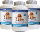 Dog Bad Breath Products - Dog Teeth Health Formula - Advanced Support Complex - Gesamtgesundheit - coq10 für Hunde kaubar - 3 Flaschen (180 Tabletten)