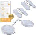 O2 Nasenfilter mit 3M Filtration - Nasenfilter für Allergien - Nasenfilter für Allergien - Nasenfilter für Allergien - Nostril Dust Maske, Rauch & Allergiefilter (Größe klein, Packung von 10)