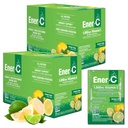Ener-C Multivitamin Drink Mix - Vitamin-Packets für Wasser, Elektrolyte Pulver-Packets, Vitamin Drink Mix, Hydration Liquid Mix, Immun Booster für Erwachsene, Gesunde Energie - Lemon Lime, 60 Zähler