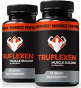 NutraRize (2 Pack) Truflexen Pillen, Tru Flexen Muscle Builder, Natürliche Ergänzung zu unterstützen Gesamt Wellness, Premium Performance Capsules, Offizielle True Flexen Bewertungen (120 Kapseln)