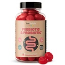 TruHeight Kids Prebiotic & Probiotic Gummies Alter 2+ (Strawberry Flavor) Kleinkinder & Kinder Alle Natürliche Gut Gesundheit, Verdauungsenzyme &amp; Verzehrsrelief - Pädiatrie empfohlene Vitamine