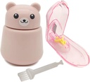 CoaGu Bear Pille Crusher & Splitter Kit - BPA-Free Combo für Pillen / Tablets, FDA-Compliant Fine Powder, Nursing Home & Travel