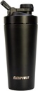 CleanPower Edelstahl Shaker Bottle | Perfekt für Protein Shakes, Pre-Workout, Smoothies, Kaffee, etc. | Odor-Resistant | BPA Free Lid (Matte Black)