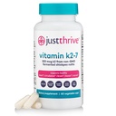Just Thrive Vitamin K2-7 - Knochen, Gehirn und Herz Gesundheit K2 Vitamin-Ergänzung, 60 Kapseln
