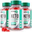 NutraRize (Pack mit 3 Keto IQ Keto ACV Gummis, Formel für erhöhte Gewichtsverlust, Nahrungsergänzung, Gomitas Bewertungen (180 Gummis)
