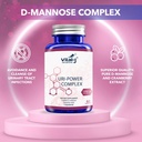 4-IN-1 URI POWER COMPLEX 1350mg - 60 Tage - D Mannose, Cranberry, Hibiscus und Dandelion Herb - Reinigen Sie die Blase und Urinary Tract – Spezialisierter Ansatz für UTI Vermeiden Pack von 2