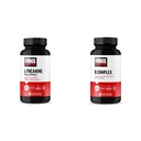 Kraftfaktor L Theanine 200mg und Vitamin B Complex Supplement Bundle, 60 Kapseln Jede