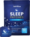 Schlafaufnäher für Erwachsene Extrastärke: Schlafunterstützung für Männer und Frauen - Besser Alle natürlichen Cruelty Free Sleep Aid Alternative 30 Patches