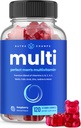 NutraChamps Multivitamin für Männer 14+ | Mens Multivitamin Gummis, 120 Count | Vitamine A, B, C, D, E, Biotin, Zink | Mens Gummy Multivitamins Supplement | Kaubare tägliche Multi Gummy Vitamine für Männer