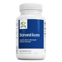 Terry Naturally Strontium - Knochengesundheit & Stärke Unterstützung - Ergänzung mit Vegan Kapseln - Health Supplement mit Strontium Citrat für Superior Absorption - 60 Kapseln