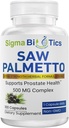 Saw Palmetto Ergänzung für Männer - 500 mg mit 45% Extrakt - Prostata Health & Hormon Balance Unterstützung - Non-GMO Nahrungsergänzung für Urinärgesundheit - 100 Kapseln