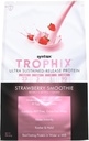 Syntrax Nutrition Trophix, Ultra Sustained-Release Protein Powder Blend, Erdbeer-Smoothie, 2 lbs.