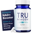 TRU NIAGEN Patentierte NAD+ Ergänzung für Anti-Aging und Zell-Regeneration, 300 mg Niagen, 30 Servierungen | Unterstützt Zelluläre Energie, Gehirn, Muskel | Nicotinamid Riboside (NR) Nehmen Sie 1 Täglich | 1 Flasche