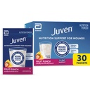 Juven Therapeutic Nutrition Drink Powder inklusive Collagen Peptide, Aminosäuren und HMB für Wound Healing Support, Fruit Punch, 30 Pakete