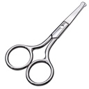Kleine Scheren mit rundem Tip Design - Professionelles Grooming für Haare, Wimpern, Nase, Augenbrauen, Schnurrbart - wird nicht die Nasal Cavity verletzen