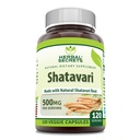Herbal Secrets Shatavari Supplement | 500 Mg pro Servieren | 120 Veggie Kapseln | Non-GMO | Gluten-Free | Made in USA