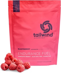 Tailwind Nutrition Endurance Fuel, Carbohydrate & Elektrolyt Sportgetränk Mix Powder, Gluten-Free, Vegan, Raspberry Buzz, 30 Servierungen (Koffeiniert)
