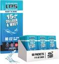 LPS Liquid Collagen & Whey Protein Supplement - Non-GMO Drink, Sugar-Free - fördert gesunde Haut und Haar für Männer & Frauen, Neutral, Single Serve (50 Packets)
