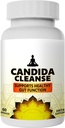 Candida Cleanse - Gut & Colon Support - 60 Kapseln - Natürliche Kräuterformel für Herren & Frauen - Intestinal Detox & Anti Yeast Support mit Oregano Blatt, Wormwood, Black Walnut, Caprylic Acid
