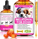 Melatonin für Hunde, Angst Relief Hund Melatonin, ruhige Momente beruhigende Hilfe für Hunde Melatonin für Hunde und Katzen, Hundeschlafhilfe, Förderung der Entspannung & Tiefschlaf und insgesamt Wohlbefinden