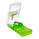 Ezy Dose Pille Cutter und Splitter mit Sicherheitsschild, Tägliche Verwendung, sicher schneiden Pillen, Vitamine, Tabletten in Halb, Accurate und Easy Cutting, Edelstahl Klinge, Reisen Sized, Farbe Mai Vary, BPA kostenlos