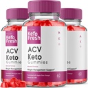 rize labs - Keto Frische ACV-Gummien für erweiterte Gewichtsverlust, Gummis, um Energieniveaus zu erhöhen, verwendet, um Schlaf zu verbessern und Verhindert Fatigue (180 Gummis)