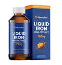 Eisen Ergänzungen für Männer High Potency Liquid Iron für Erwachsene von Hematex - 100mg Polysaccharid Eisen Complex Eisen Ergänzungen für Anämie und Eisenmangel