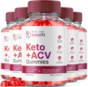 rize labs Total Fit Keto und ACV Gummis, Ergänzung zu Lose Belly Fat for Advanced Weight Loss, Maximum Strength Formula - Paket von 5(300 Gummies)