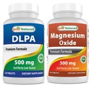 Best Naturals DLPA 500 mg & Magnesiumoxid 500 mg