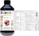 Kidamine - Flüssige Multi-Vitamine für Kinder Alter 1 bis 12 von CAOH® (1-16 oz Flaschen)