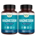 Nested Naturals Magnesium Glycinate Chelate - 200mg Chelat Magnesium Supplement für Muskelkrämpfe, Relaxation, & Sleep Support - 100% Albion TRACCS Gepuffertes Magnesium Glycinat - 240 Vegan Kapseln