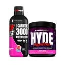 PROSUPPS L-Carnitin 3000 Stimulant freie flüssige Schüsse (31 Servierungen, Berry) und Mr Hyde Signature Serie Pre-Workout Energy Powdered Drink (30 Servierungen, Pixie Dust) Bundle