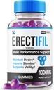 Erectifil Gummies, Erectifil 1000 MG Gummies, All-Natural Formel-Unterstützung für Männer, Premium Male Supplement für Gesamtgesundheit und Spitzenleistung, Erec tifil Gomitas Bewertungen (60 Gummies)