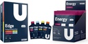UCAN Training Starter Pack, Edge Energy Gel Variety Pack, Energy Powder Cran-Raz, Pre & Post Workout für Männer und Frauen | Vegan und Keto freundlich
