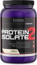 Ultimate Nutrition Vegan Plant Based Protein Isolate Powder - Kein Zucker und keine Lactose - 20 Gramm Protein Pro Servieren mit 100% natürlich säubernden BCAAs, Vanille, 2 Pfund