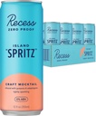 Recess Zero Proof Craft Mocktails, Alkoholfreie Getränke, mit Adaptogens, Non-Alcoholic Beverage Ersatz, Mixer, Celebration, Party, (Island Spritz, 12oz, Pack of 12)