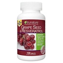 Trunature Grape Seed & Resveratrol 150 Softgels, Flasche