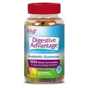 Digestive Advantage Daily Probiotic Natural Fruit Flavor Gummis, Hilft Minor Abdominal Discomfort & Occasional Bloating, unterstützt Verdauungs- und Immungesundheit, Cranberry, 120 Count