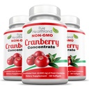 Non-GMO Cranberry Konzentriert von 12.600mg - Triple Strength Softgels - Einfache bis Schluck Pillen für Männer & Frauen, 3 Flaschen