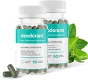 Body Deodorierende Ergänzung, Body Deodorant Supplement, Chlorophyll Deodorierende Kapseln, 90 Kapseln (2)