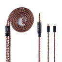YINYOO Kopfhörer Ersatzkabel 16 Kerne Einzelkristall Kupfer Kabel Kopfhörer Kabel für kz zst zs10-pro zsn-pro-x edx-pro zs10-pro-x dqs cca CRA c10 c12(2pins, 3.5mm Jack)