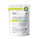 Collagen + Magnesium | VERISOL Bioactive Collagen Peptides, Magnesium Glycinate & Taurate Salts | Lauren Roxburgh Rest + Restore | Calming Nightly Beauty Routine (No Flavor) [30 Serves]