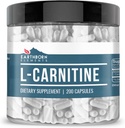 Earthborn Elements L-Carnitin (200 Kapseln), Rein und unverdünnt, keine Zusatzstoffe